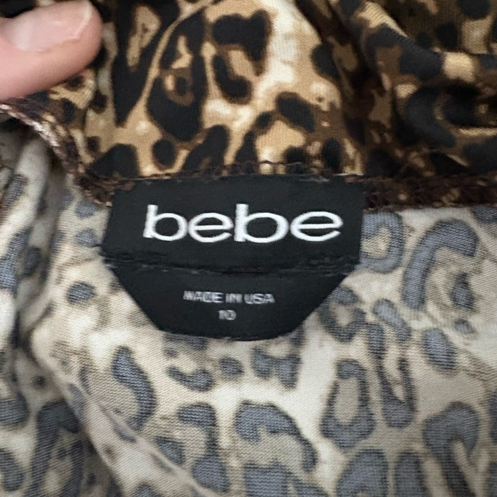Women’s Bebe leopard dress - Picture 5 of 6
